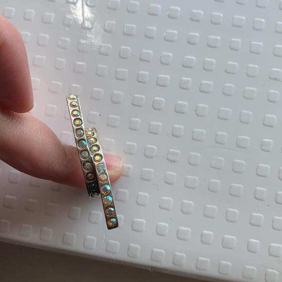 Avant Garde Swarovski crystal ring size 6 - Picture 2 of 6